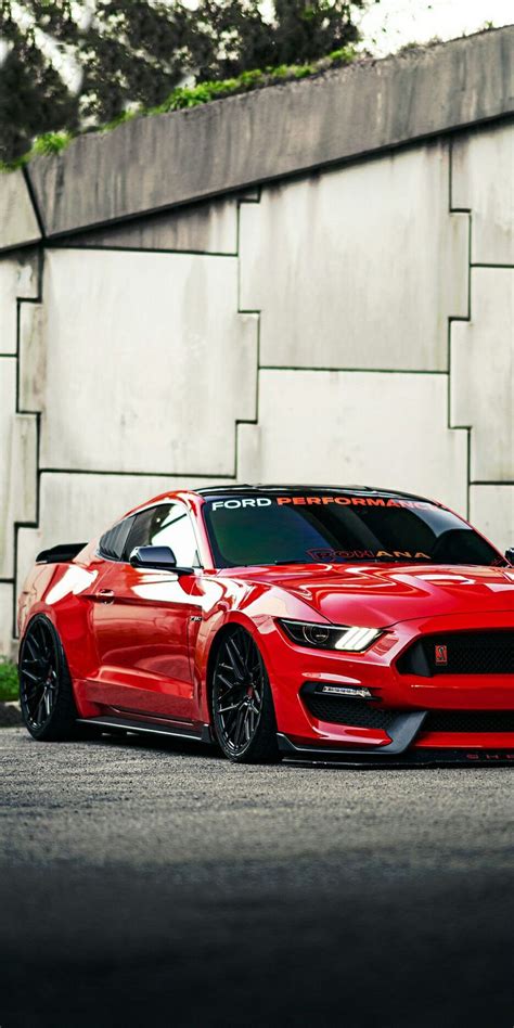 Ford Mustang Shelby Gt350 Riding On Rohana Wheels Image Enhanced By