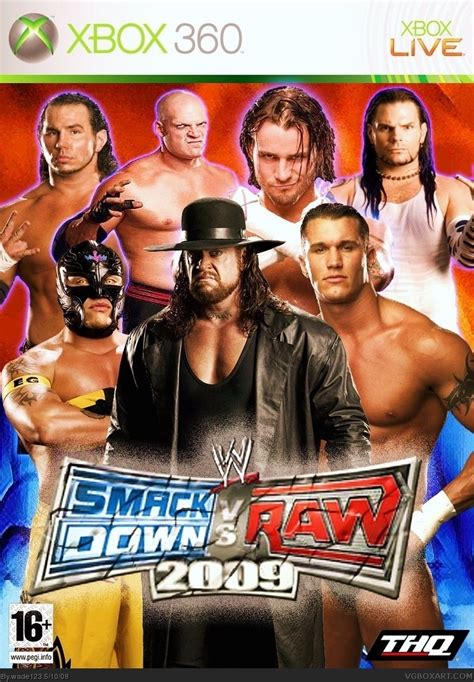 Viewing Full Size Wwe Smackdown Vs Raw Box Cover