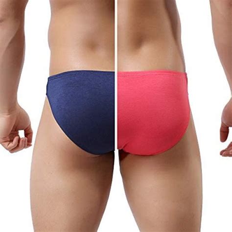 Elsayx Mens Sexy Low Rise Bikinis Thong Underwear At Mens Clothing Store B07j9jjt2p