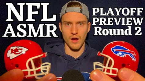NFL ASMR DIVISIONAL ROUND PREVIEW YouTube