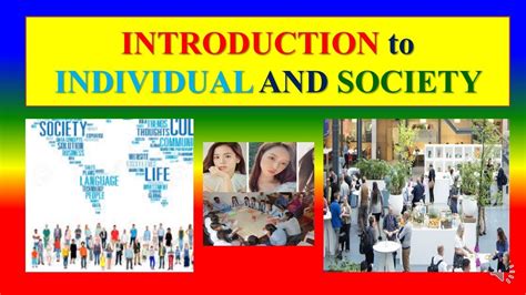 Introduction To Individual And Society Sociology Youtube