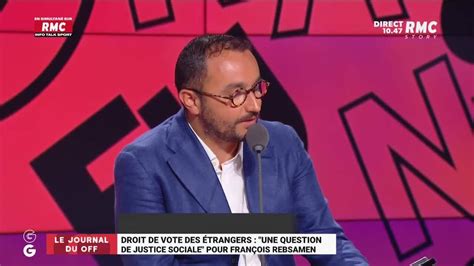 Le Journal Du Off Fran Ois Rebsamen Milite Pour Le Droit De Vote Des Trangers