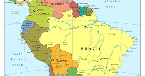 26 Central And South America Map Quiz Online Map Around The World