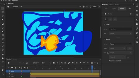 Tutorial 3 Adding Sound Within Adobe Animate Youtube