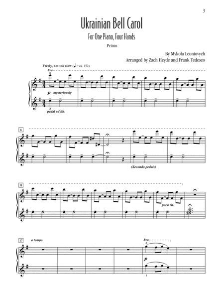 Ukrainian Bell Carol By Sheet Sheet Music For Piano Buy Print Music Ap Sheet Music Plus