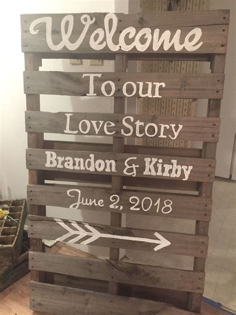 Wedding Pallet Sign Pallet Wedding Pallet Wedding Signs Pallet
