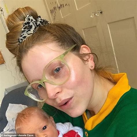 Harry Potter Star Jessie Cave Coos Over Newborn Son Abraham As She