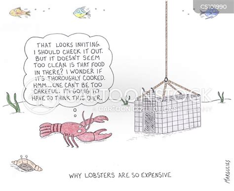 Lobster Cage Cartoons And Comics Funny Pictures From Cartoonstock