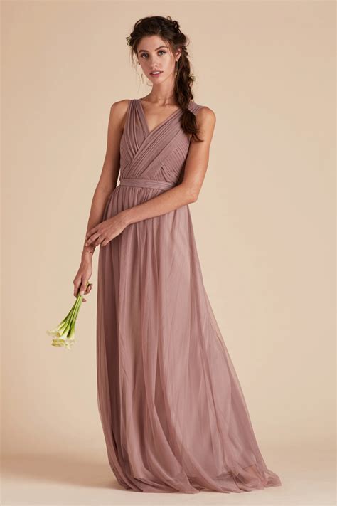 Christina Convertible Dress Sandy Mauve Mauve Bridesmaid Dress