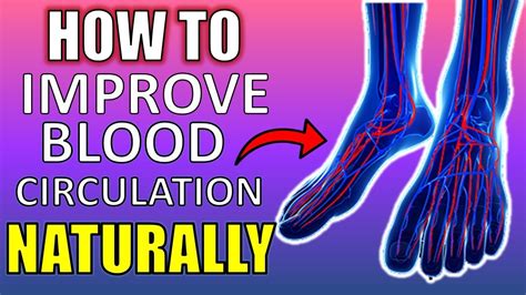 How To Improve Blood Circulation To Your Legs Naturally Youtube