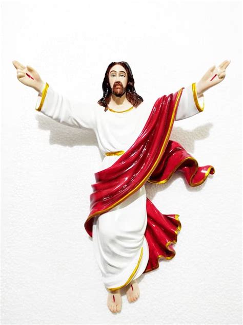 Buy Resin Lord Jesus Christ Statue Resurrection Statue 12 Inches