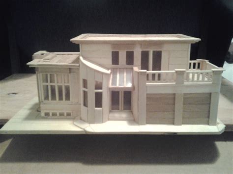 There are 21 popsicle stick house for sale on etsy, and they cost $54.91 on average. Popsicle Stick House Plans Free