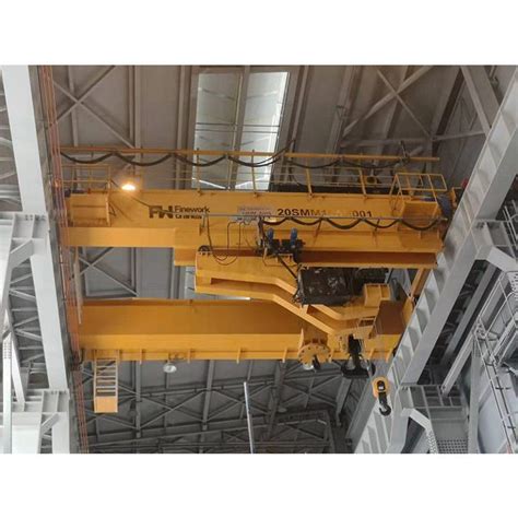 105m Span Double Girder Overhead Traveling Crane For Stockyard
