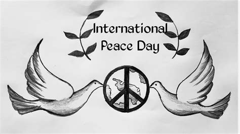 International Peace Day Drawing Easy 15 Best New World Peace Drawing