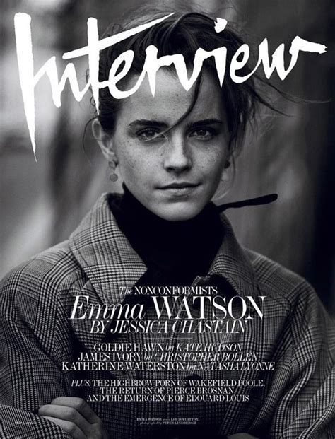 Emma Watson Stars In The Cover Story Of Interview Magazine May 2017 Issue