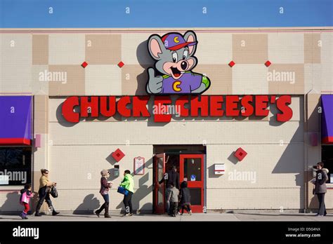 Chuck E Cheese S Restaurant Stock Photo Alamy