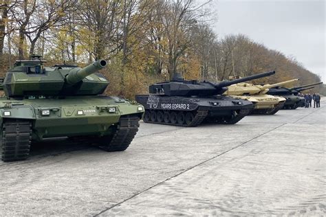 Leopard 2 Main Battle Tank Celebrates 40th Anniversary