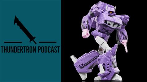 Thundertron Podcast Transformers Generations Comic Edition Shockwave