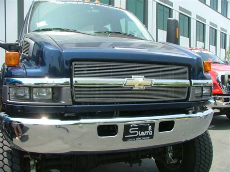 Chevrolet Kodiak T Rex Billet Grille Insert Full Opening 24 Bars