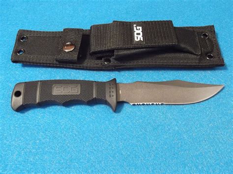 Sog M37ncp Seal Pup Aus 8 Fixed Blade Knife 9 38 Overall With Nylon