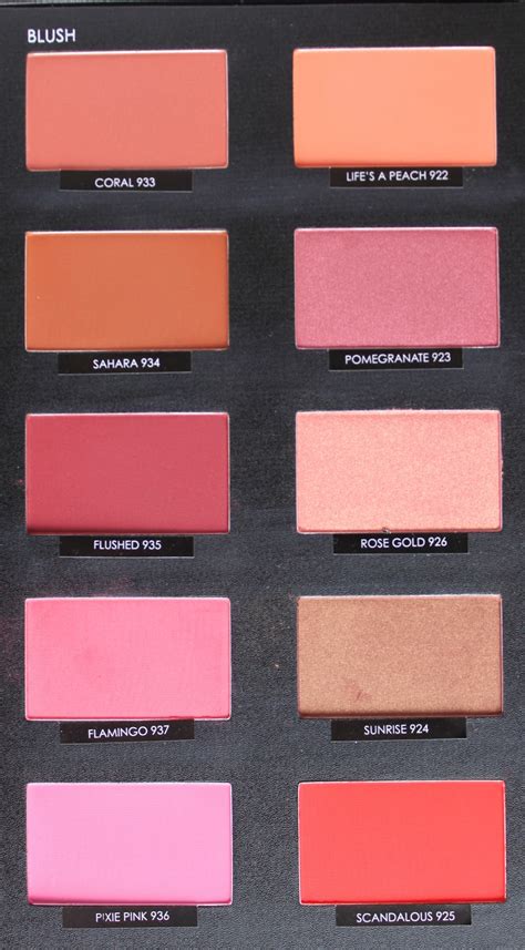 Complete Sleek Blush Swatches A Little Obsessed