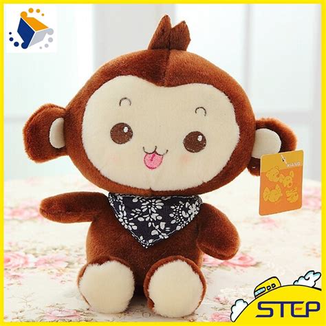 Free Shipping Promotion 20cm Creative Scarf Monkey Stuffed Animal Toys