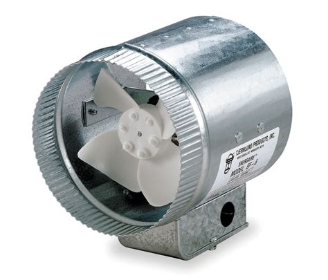 Tjernlund 6 Round In Line Air Duct Booster Fan 120 Volt Ef 6
