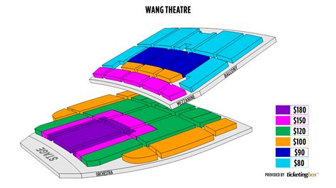 Boston Boch Center Wang Theatre Seating Chart