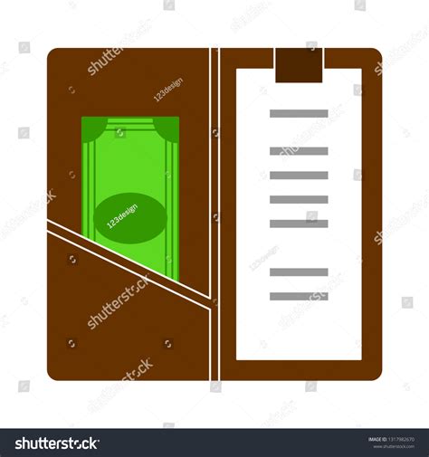 Payment Bill Invoice Order Receipt Invoice Stock Vector (Royalty Free