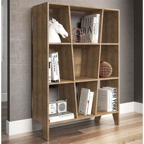 Jaquan Standard Bookcase Allmodern Small Space Interior Design