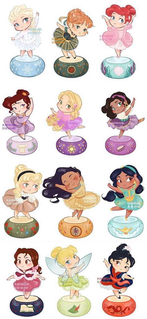 Untitled Disney Princess Cartoons Baby Disney Characters Kawaii Disney
