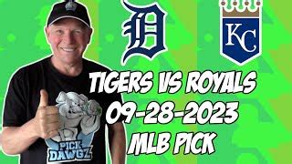 Detroit Tigers Vs Kansas City Royals 9 28 23 MLB Free Pick Free MLB