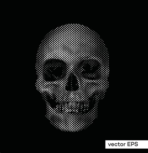 7182 Dots Skull 图片、库存照片、3d 物体和矢量图 Shutterstock