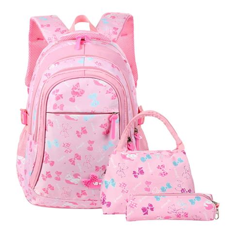 3 In 1 Kids School Backpack With Lunch Tote Bag And Pencil Case