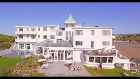 Burgh Island Hotel Drone Film Youtube