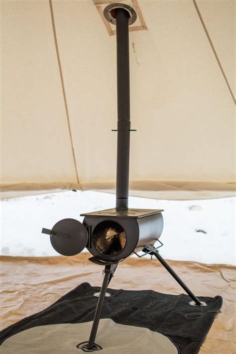 Frontier Stove Wood Burning Stove And Kit Stout Tent In 2021 Bell Tent Wood Burning Stove