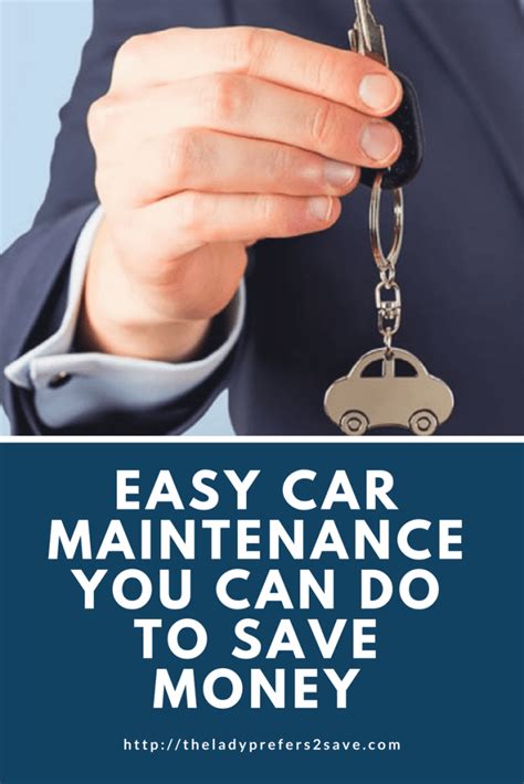 Easy Car Maintenance You Can Do To Save Money The Ladyprefers2save