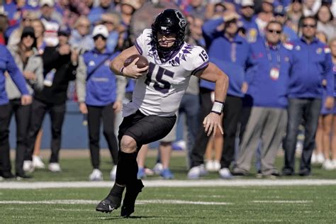 Tcu Is 5 0 Because Of Max Duggan One Of The Nations Best Players So Far This Season Tcu Sports
