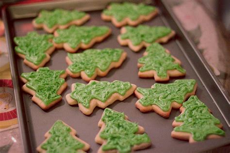 Cream Cheese Christmas Tree Cookies Recipe
