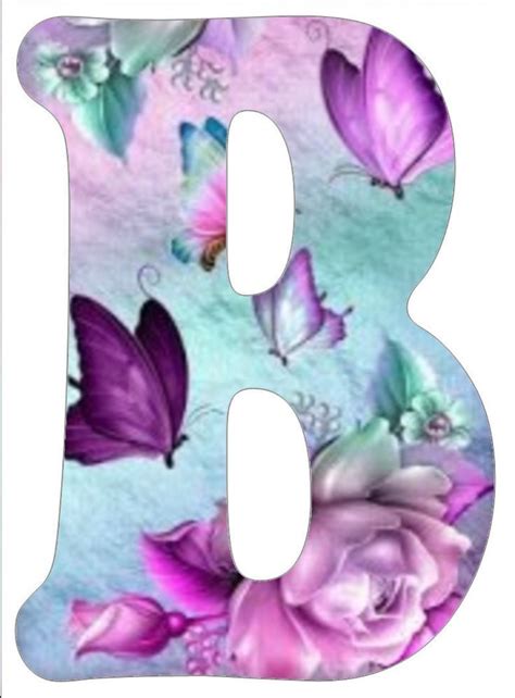 Pin By Faith Detweiler On Alphabet Butterfly Decorative Letters