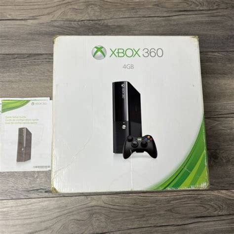 Microsoft Xbox 360 4gb Box Only No Console With Packing Materials