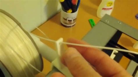 Keep Filament From Falling Off The Spool Youtube