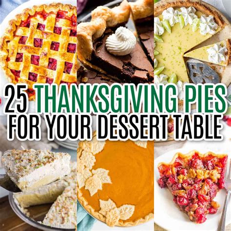 25 thanksgiving pies for your dessert table ⋆ real housemoms