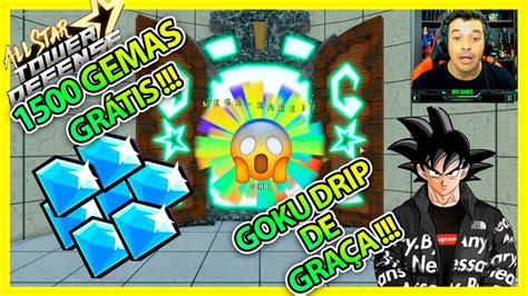 I think you have to redeem the codes to get the gift in this game. 1500 GEMAS GRÁTIS TODOS OS CÓDIGOS (CODE) E GOKU DRIP DE GRAÇA!!!⚡️ALL STAR TOWER DEFENSE⚡️#31 ...