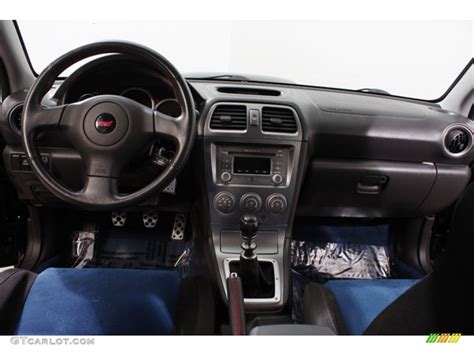 2005 Subaru Impreza Wrx Sti Blackblue Ecsaine Dashboard Photo