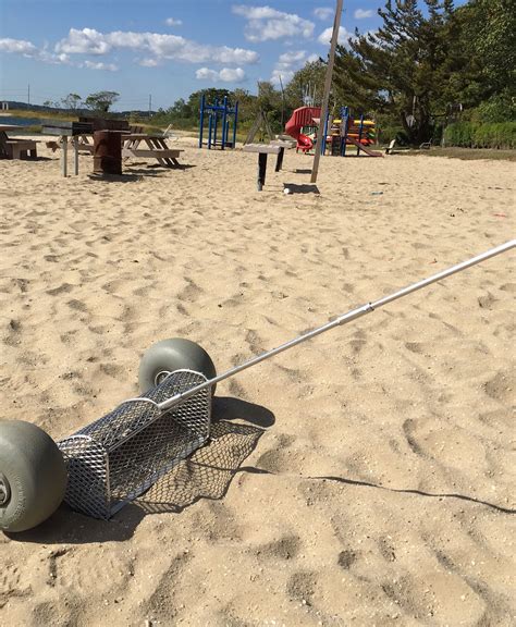 Sand Cleaning Tool Beach Cleaner Sifter Groomer Clean Beach