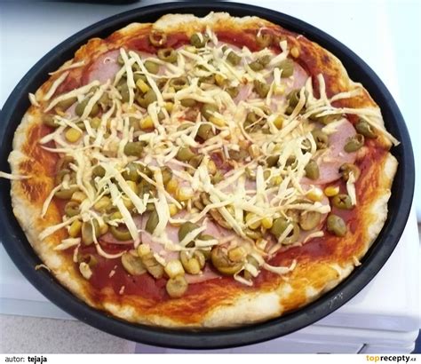 Super Recept Na Pizzu Topreceptycz
