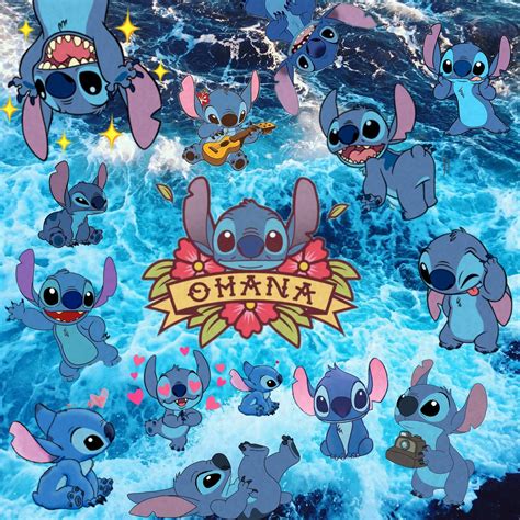 Lilo And Stitch Collage Wallpapers Wallpaper Cave Vrogue Co
