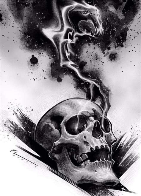 Pin By Khadija Coulibaly On Tête De Mort Skulls Drawing Skull Tattoo
