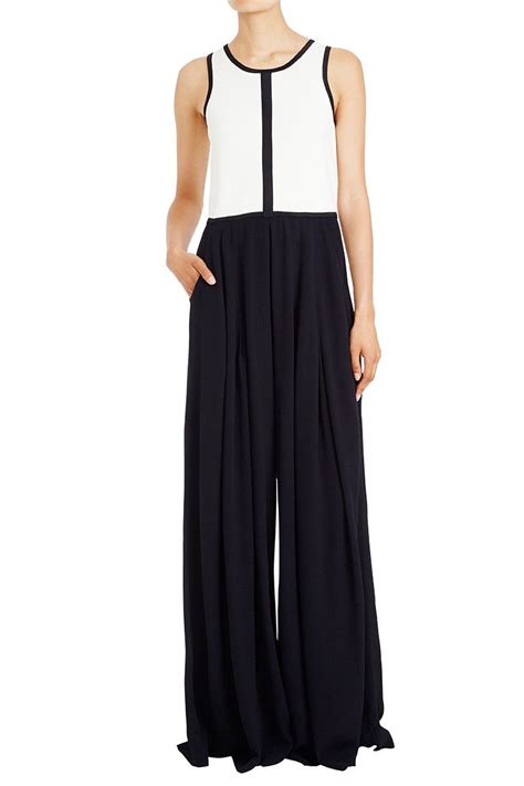 Sass And Bide Strength French Navy Jumpsuit Bodysuit Fashion Clothes Design Wide Leg